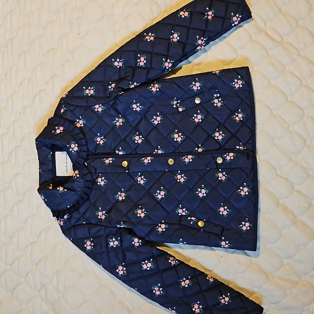 Girls Janie and Jake Floral Jacket